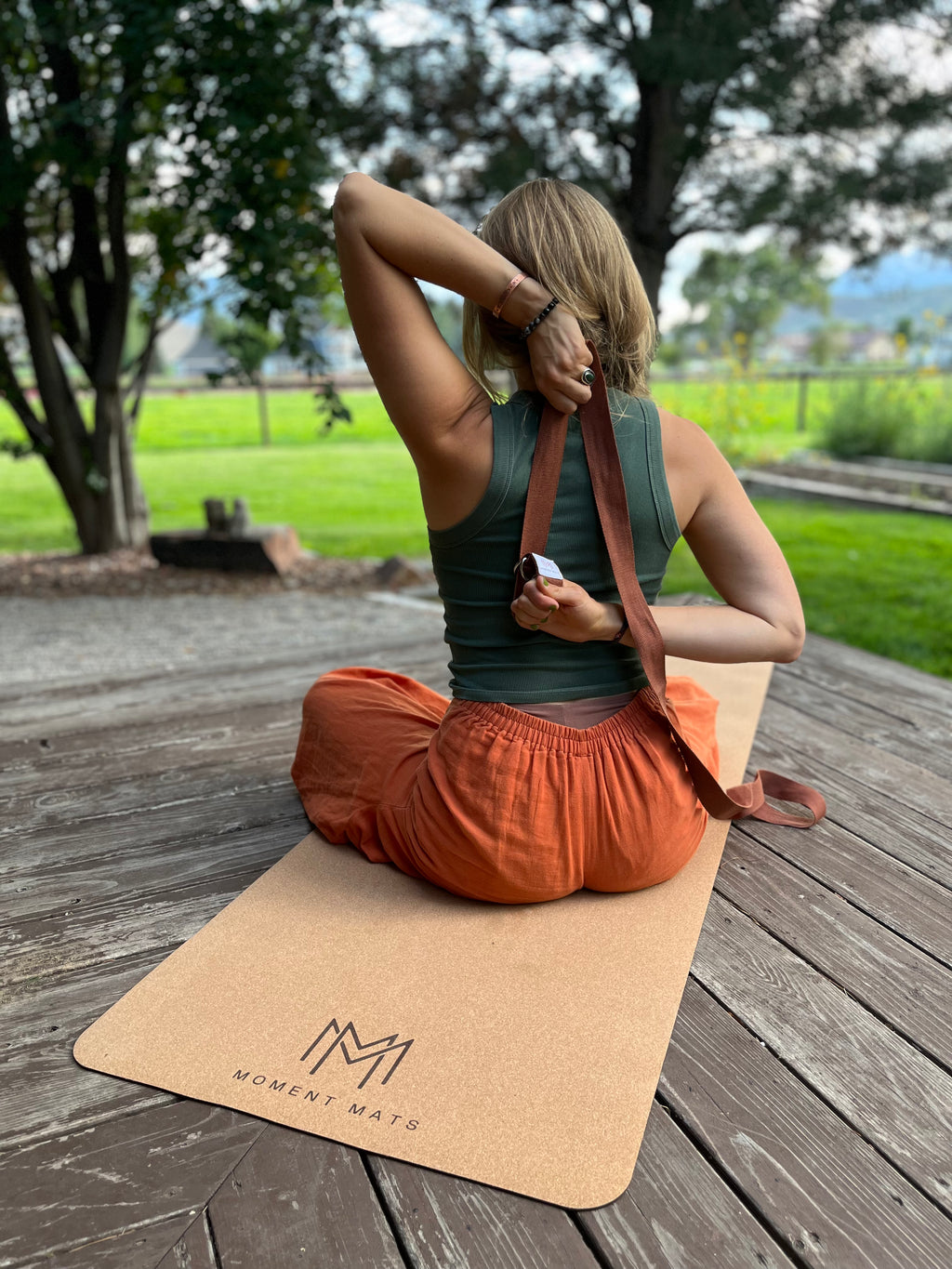 Yoga Mat Carrying and Practice Band