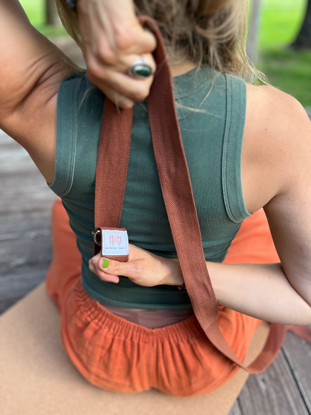 Yoga Mat Carrying and Practice Band