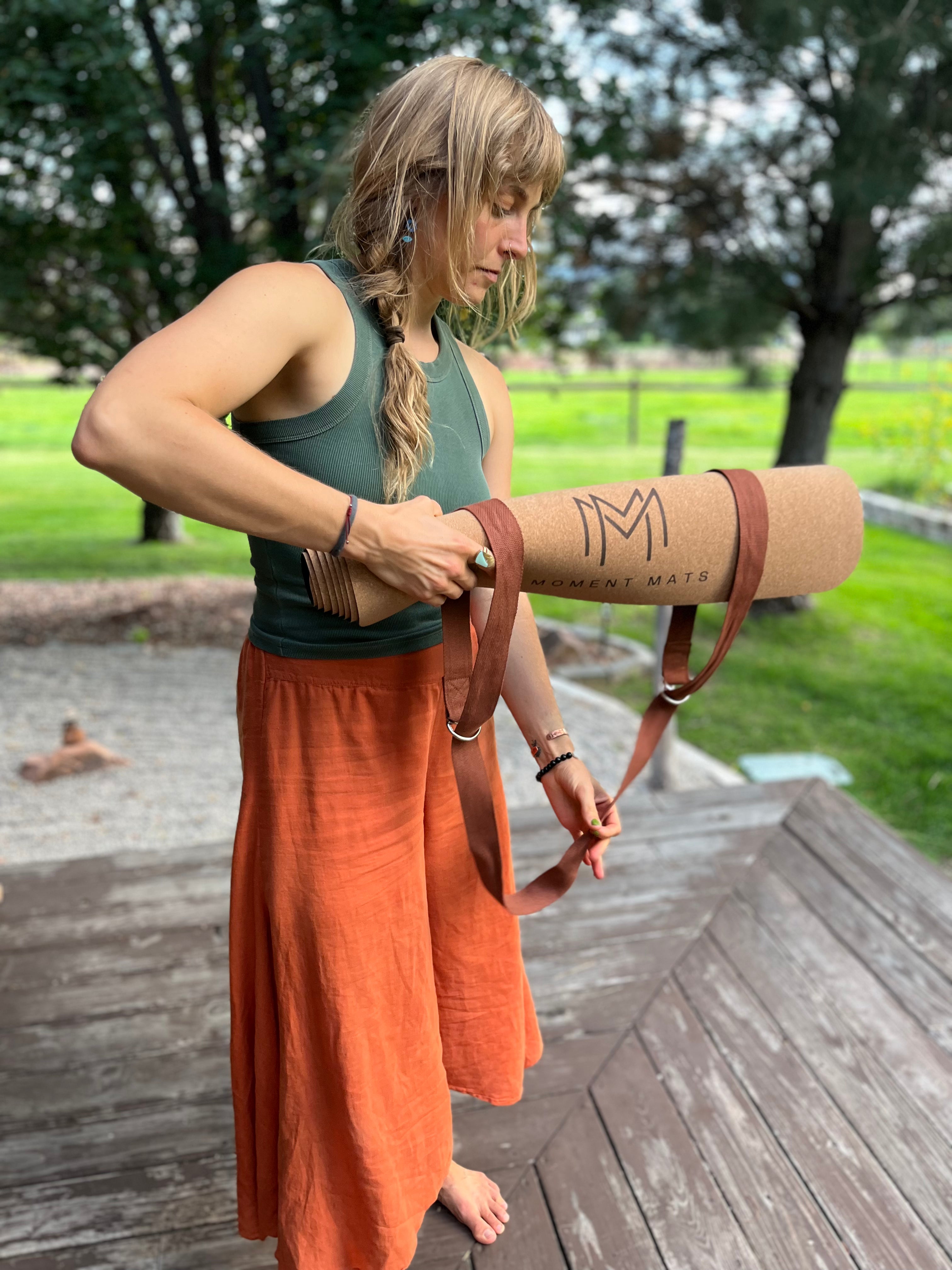 Yoga Mat Carrying and Practice Band