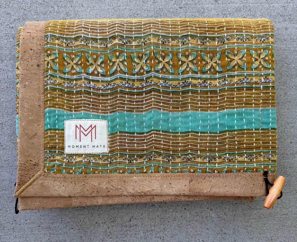 (sold) ELEPHANT SARI with NATURAL CORK