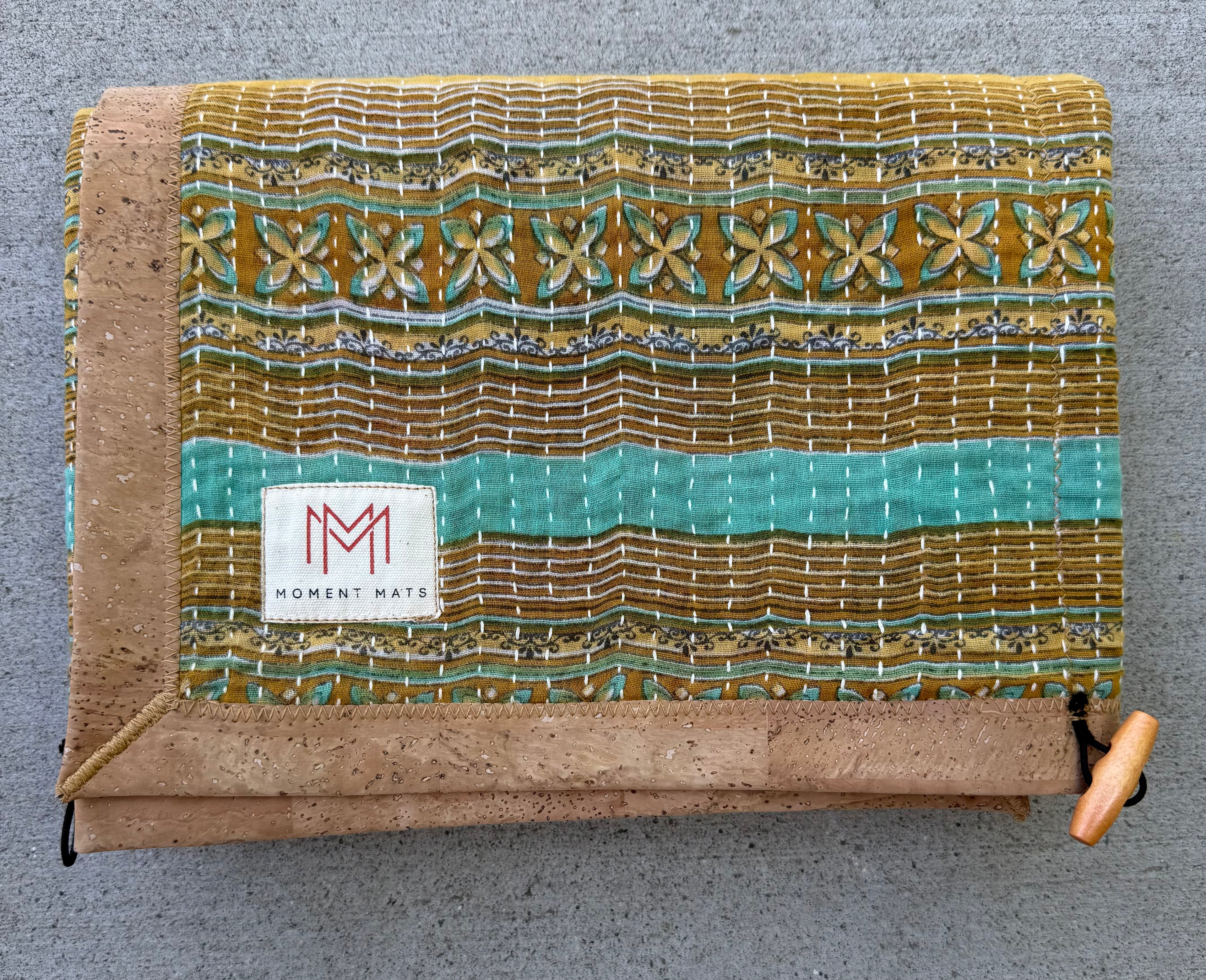 (sold) ELEPHANT SARI with NATURAL CORK