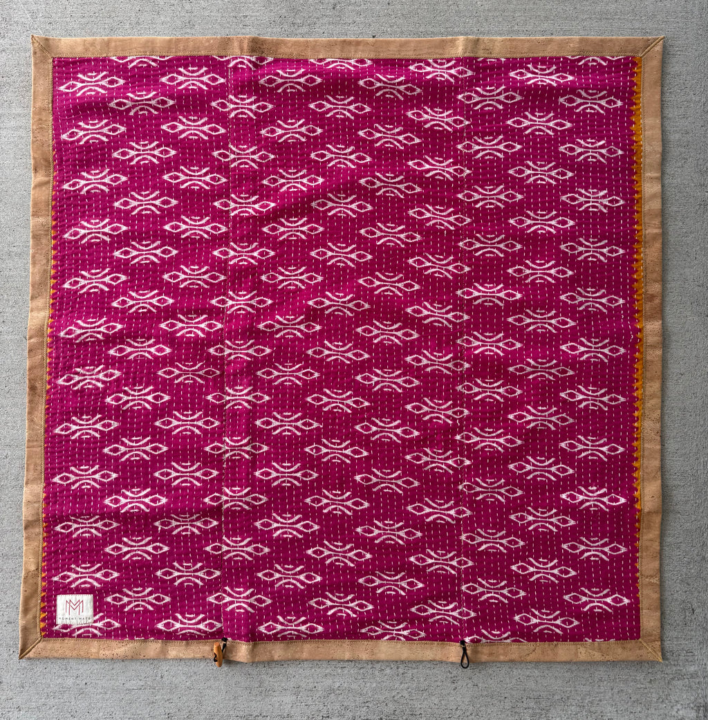 HOT PINK SARI with NATURAL CORK