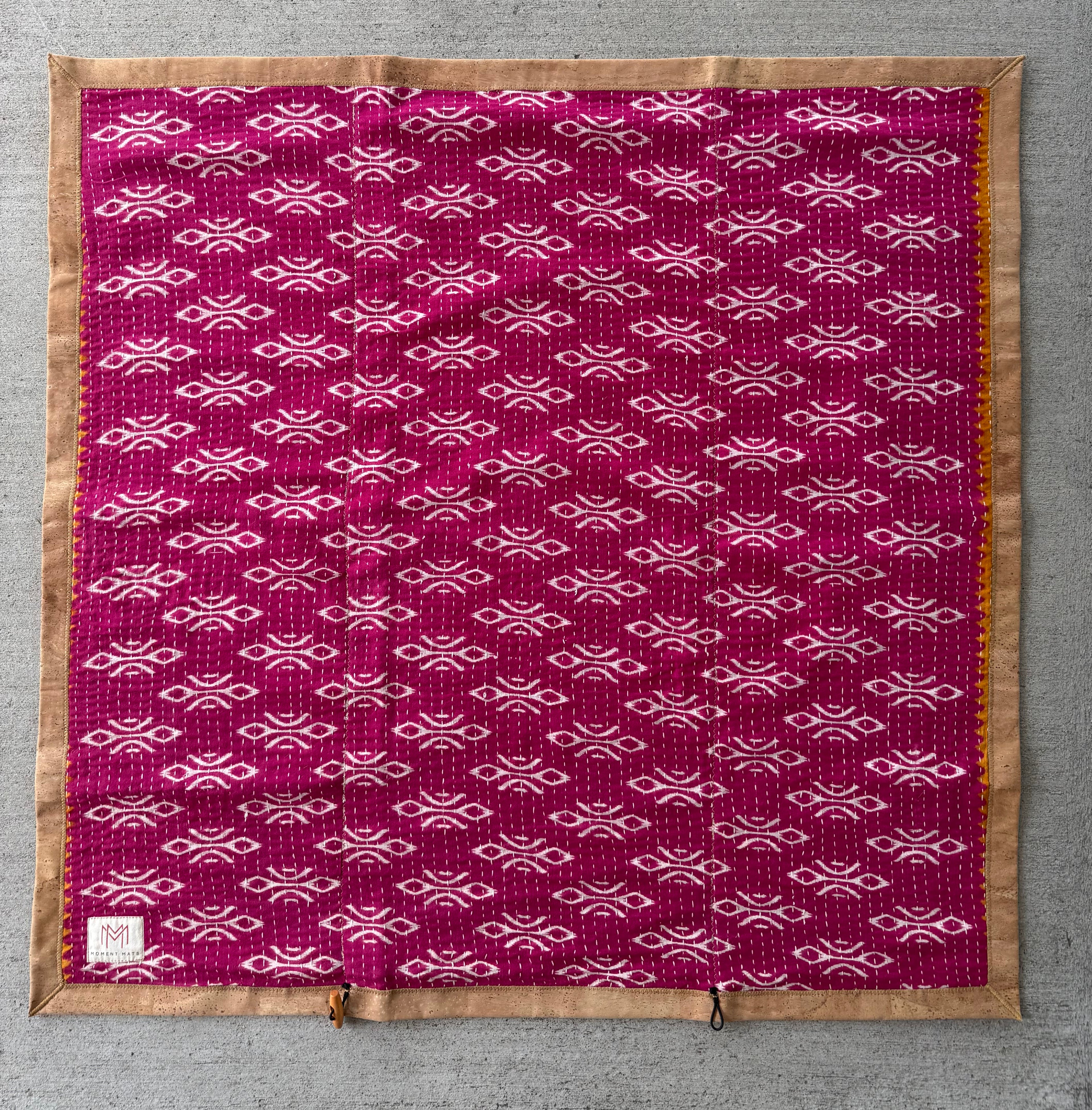 HOT PINK SARI with NATURAL CORK