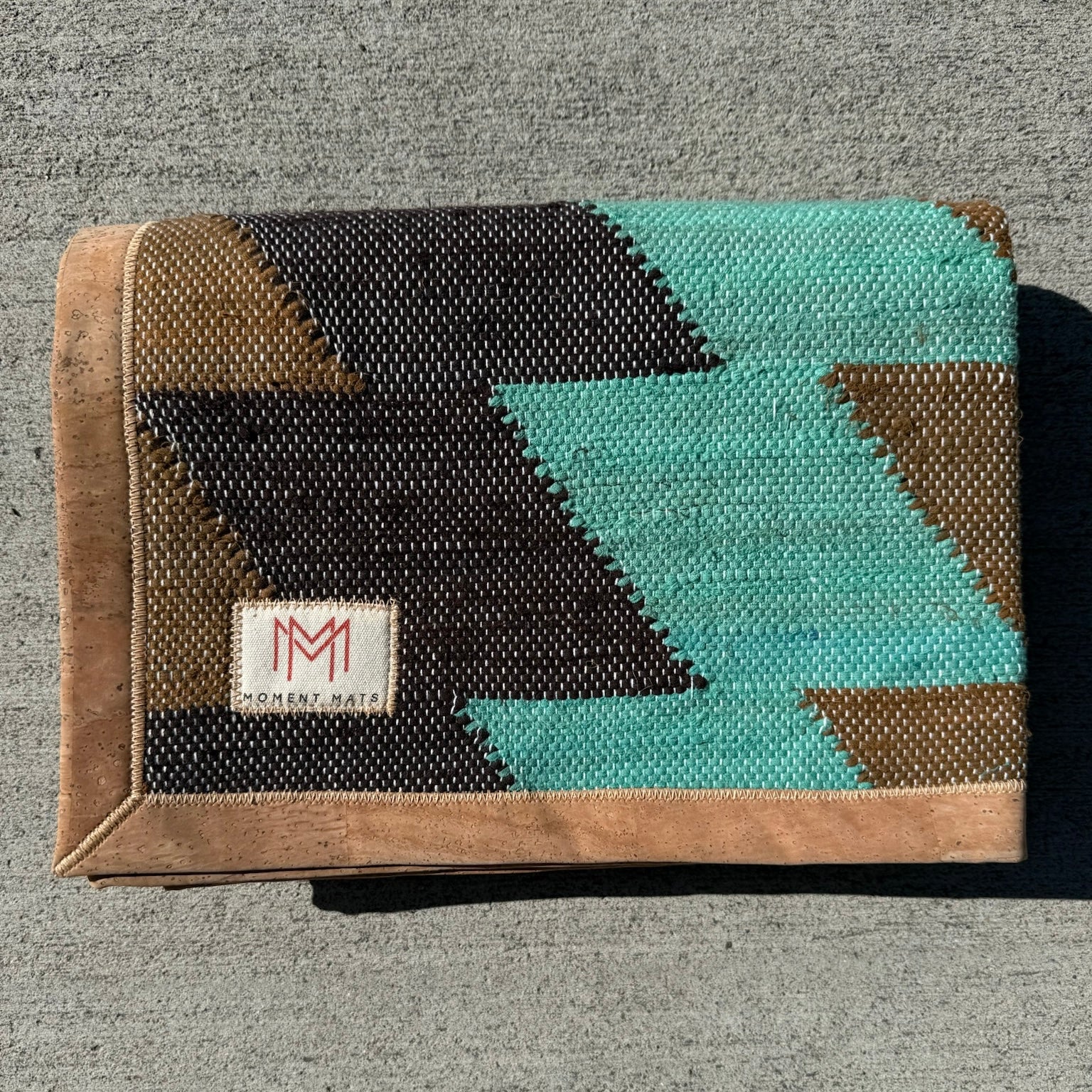 Original Moment Mat - Woven Collection Teal