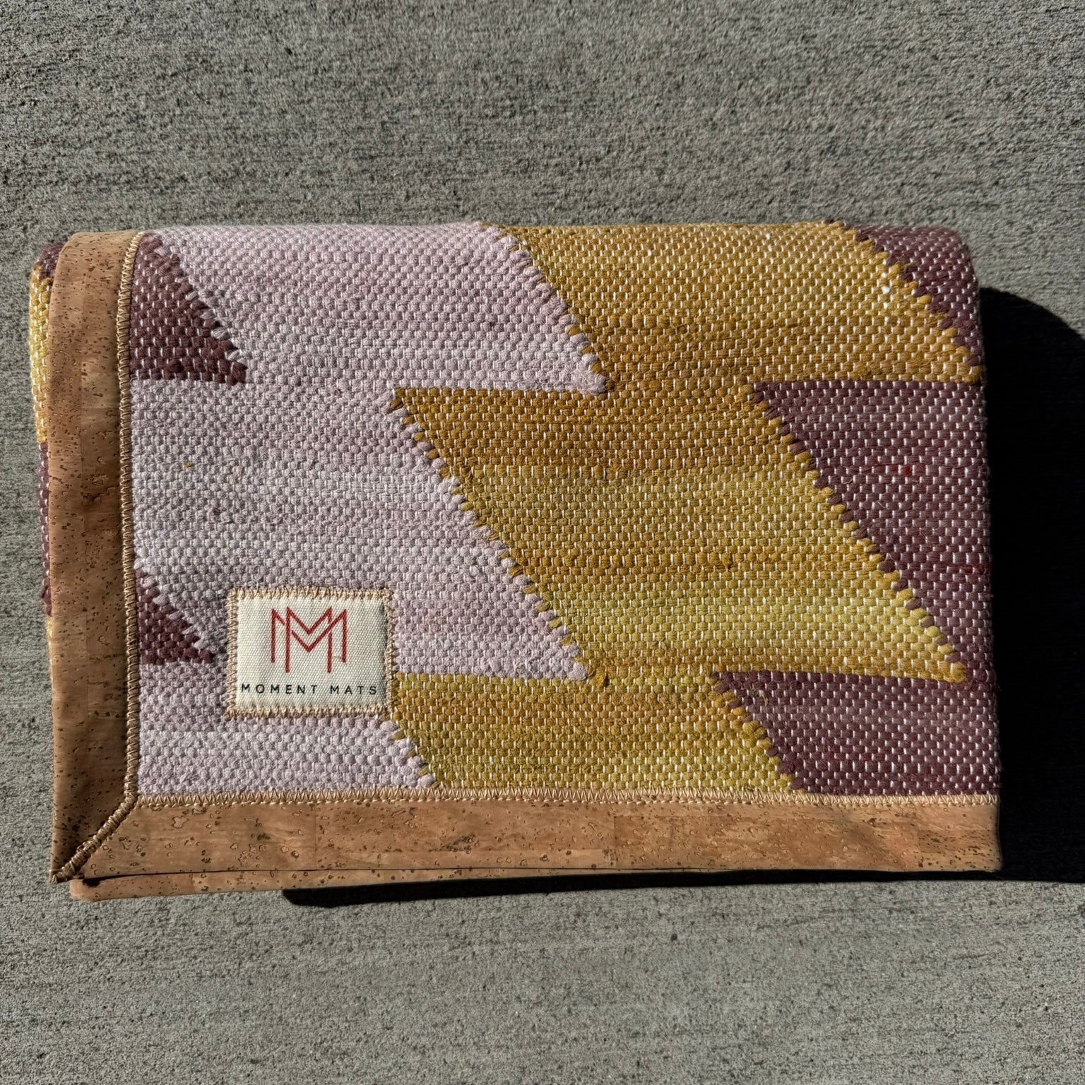 Original Moment Mat - Woven Collection Mustard