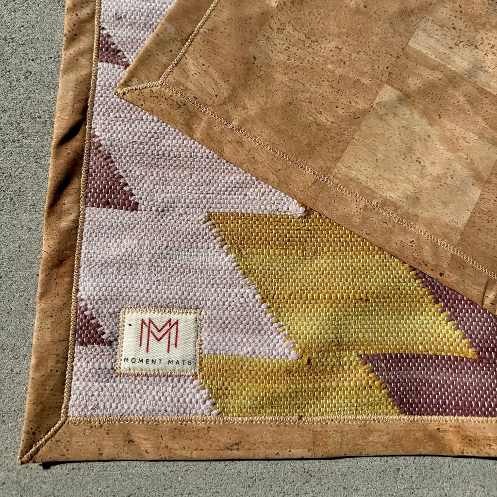 Original Moment Mat - Woven Collection Mustard