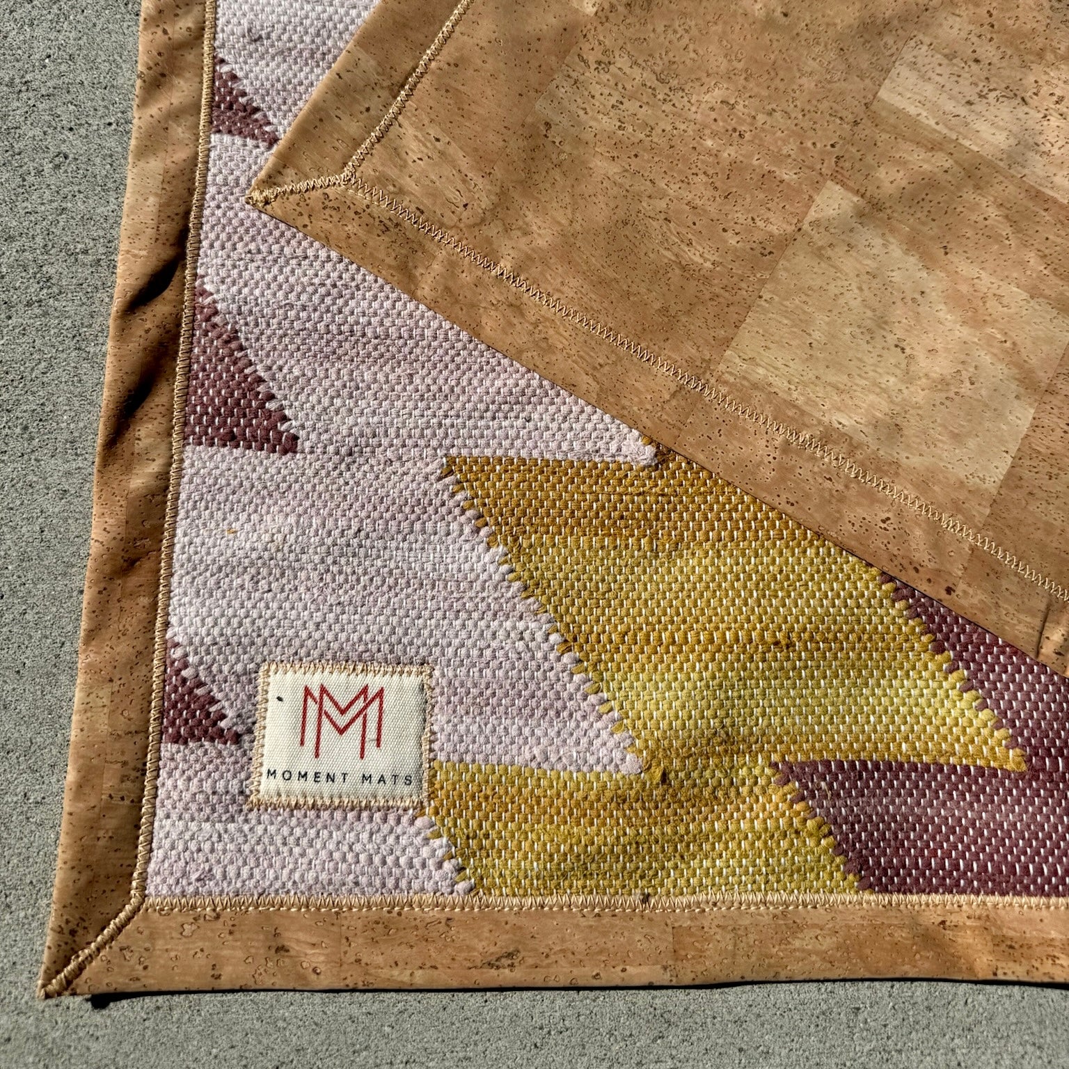 Original Moment Mat - Woven Collection Mustard