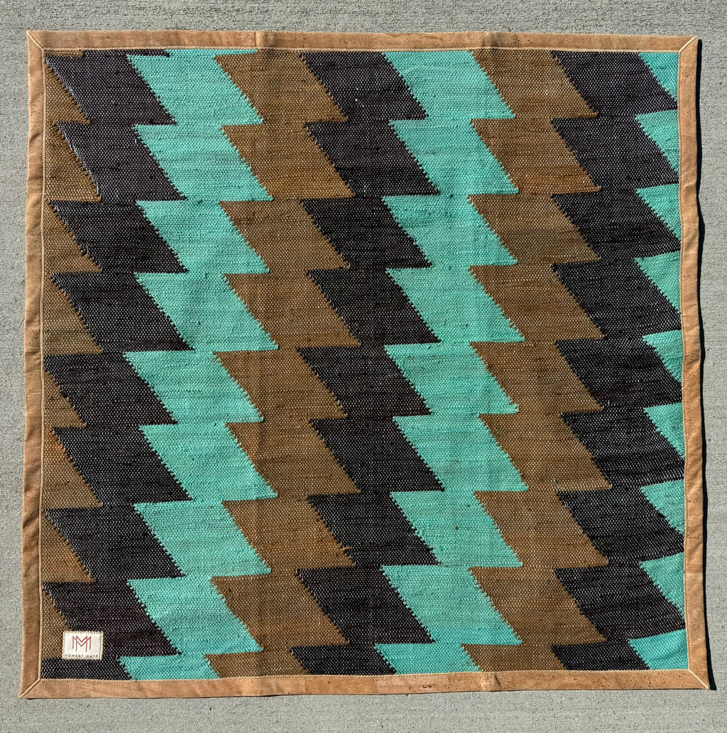 Original Moment Mat - Woven Collection Teal