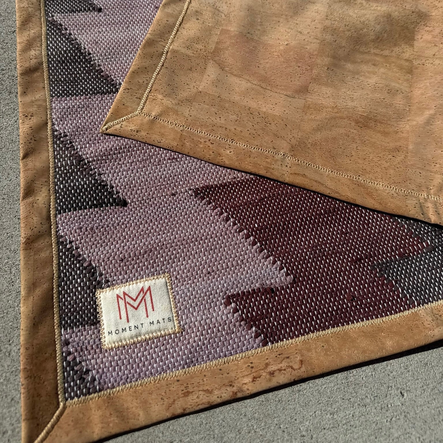 Original Moment Mat - Woven Collection Mauve