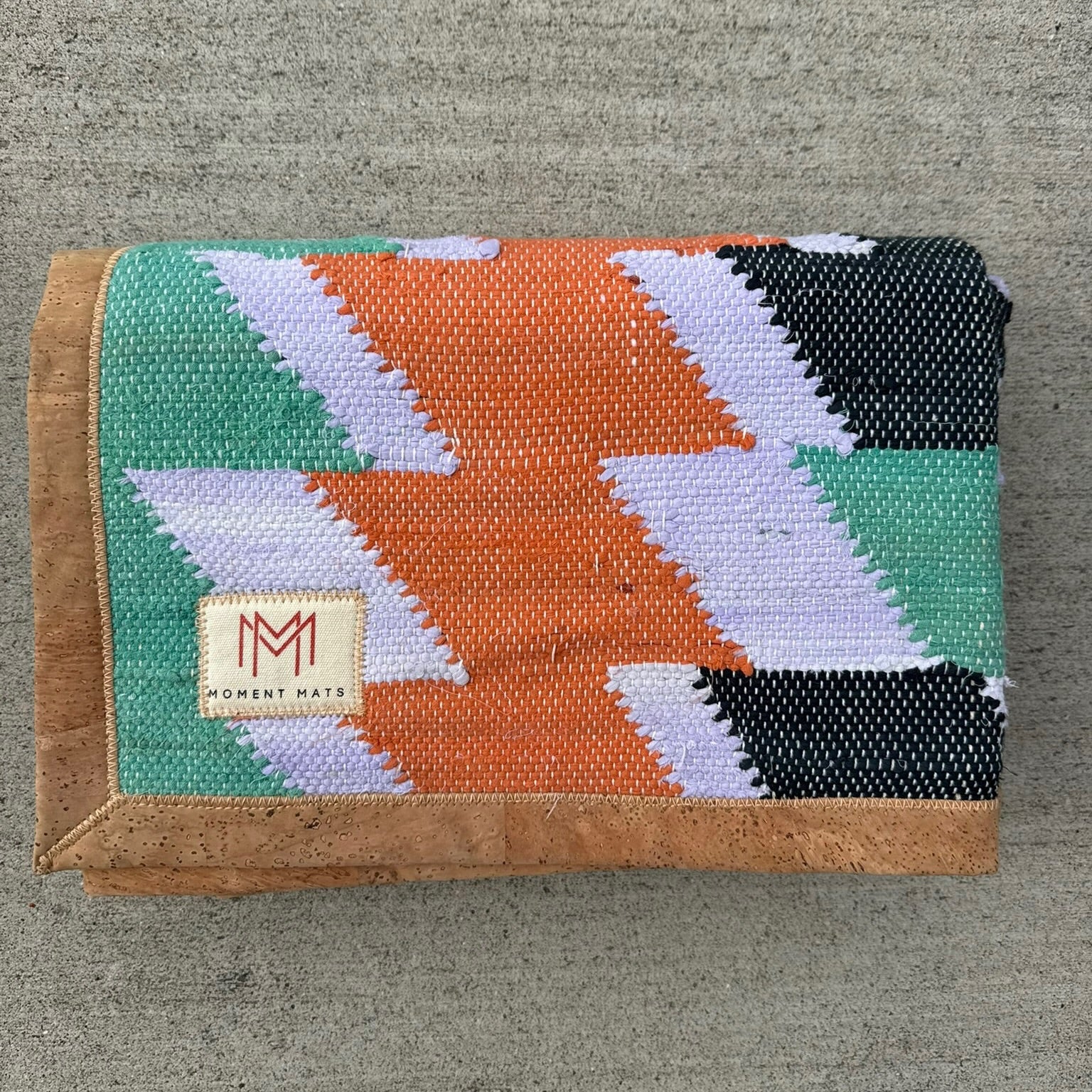 Original Moment Mat - Woven Collection Orange