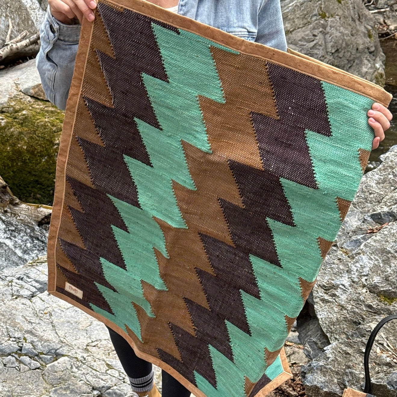 Original Moment Mat - Woven Collection Mauve