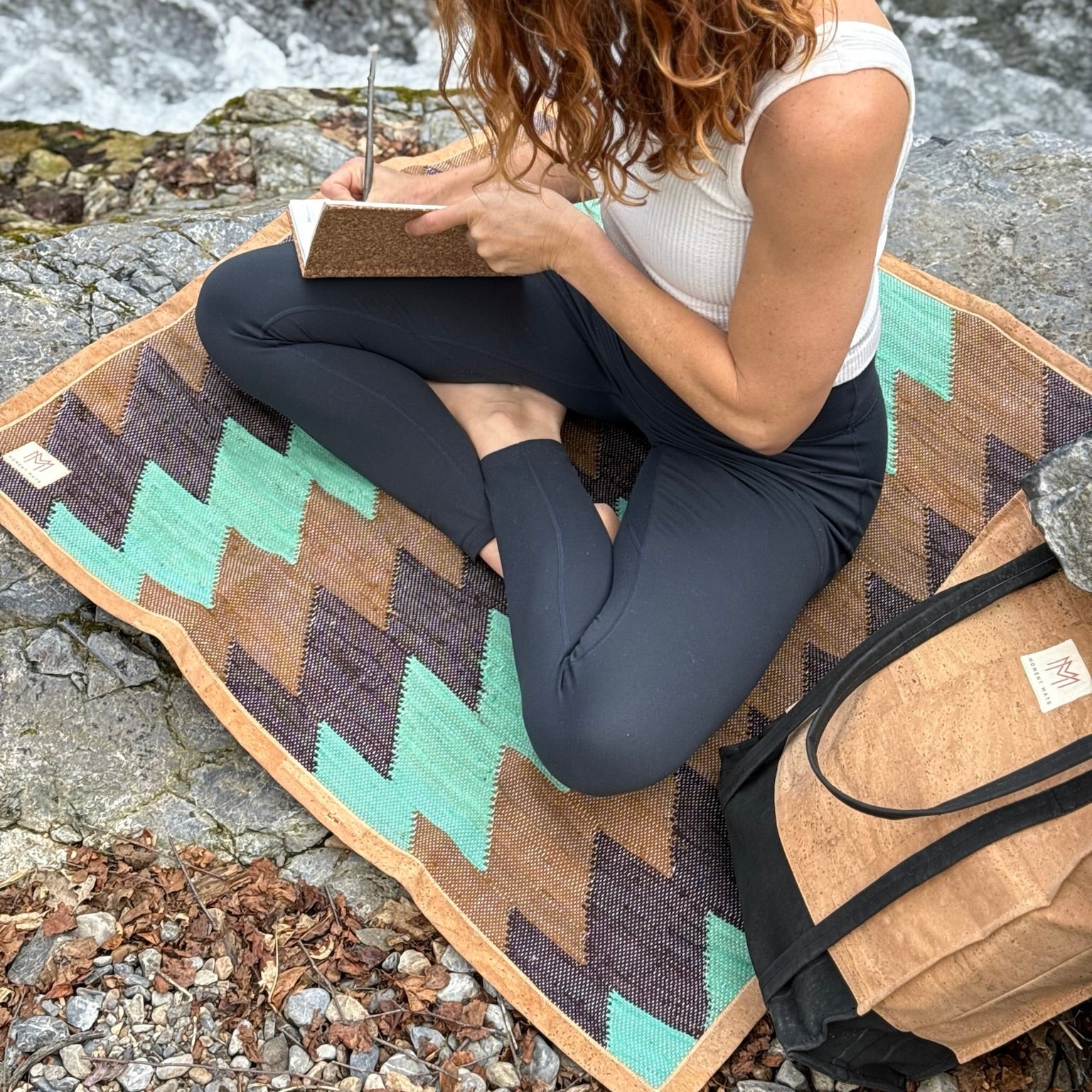 Original Moment Mat - Woven Collection Mauve